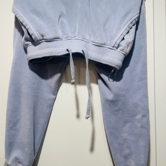 Fashion Nova The Original Trendsetter Velour Set - Blue - Picture 9 of 11